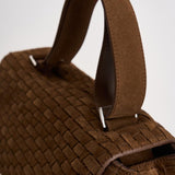 Borsa donna Sveva midi in suede marrone BT2006 COCOA ORCIANI 