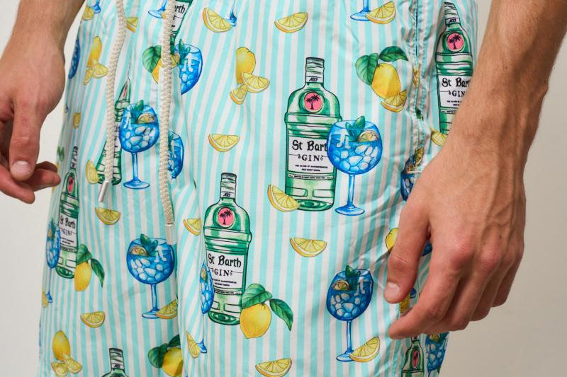 Costume uomo Gin tonic a righe GINSTYLESTRIPES S56 MC2 SAINT BARTH 