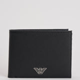 Portafoglio uomo in pelle con logo Y4R165 Y138E81072 EMPORIO ARMANI 