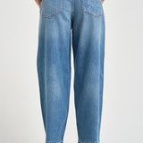 Jeans donna gamba dritta in denim blu 103857A341 ESTELLEPJF PINKO 