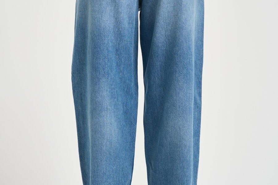 Jeans donna gamba dritta in denim blu 103857A341 ESTELLEPJF PINKO 