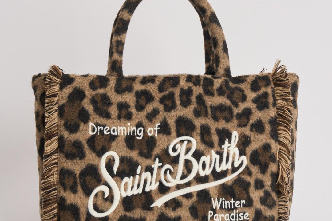 Borsa donna Colette Felt animalier COLETTEFELT LEO18 MC2 SAINT BARTH 
