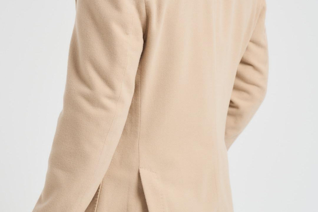 Giacca uomo doppiopetto beige CN5120 1084F CIRCOLO 1901 