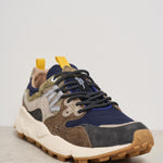 Sneakers uomo Yamano 3 marrone 3B06 GREYBLUE FLOWER MOUNTAIN 