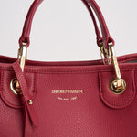 Borsa a mano donna in pelle rossa EW000361 AF12036M5068 EMPORIO ARMANI 