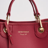 Borsa a mano donna in pelle rossa EW000361 AF12036M5068 EMPORIO ARMANI 