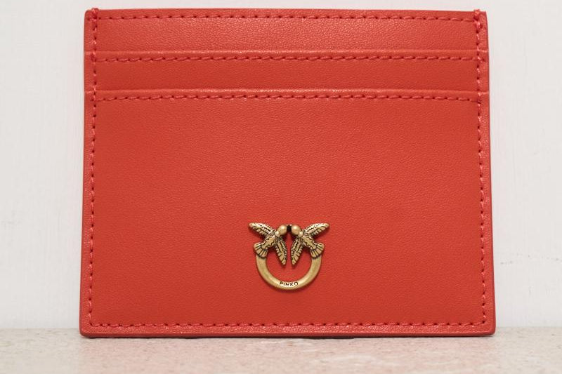 Portacarte donna arancione 103762 A0F1B00Q PINKO 