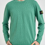 Maglia uomo girocollo verde 5100052 S00B0V005H STONE ISLAND 