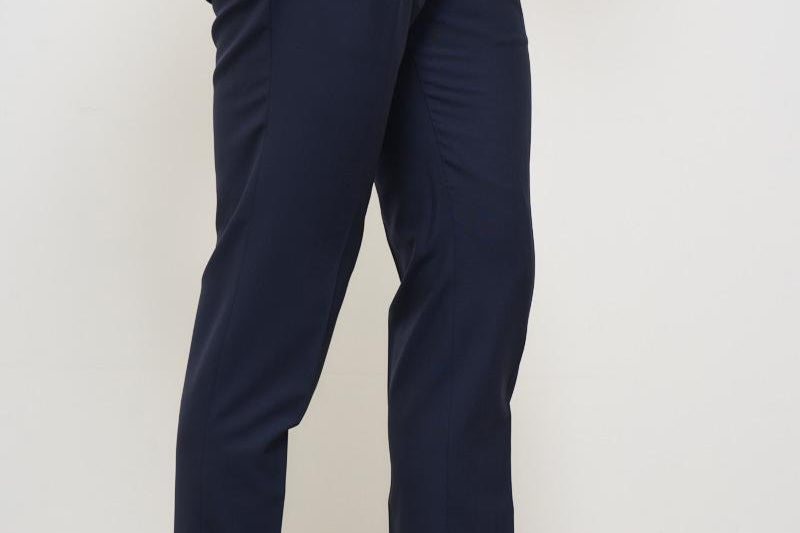 Pantalone uomo con pinces blu RETRO FA1755XROYAL BERWICH 