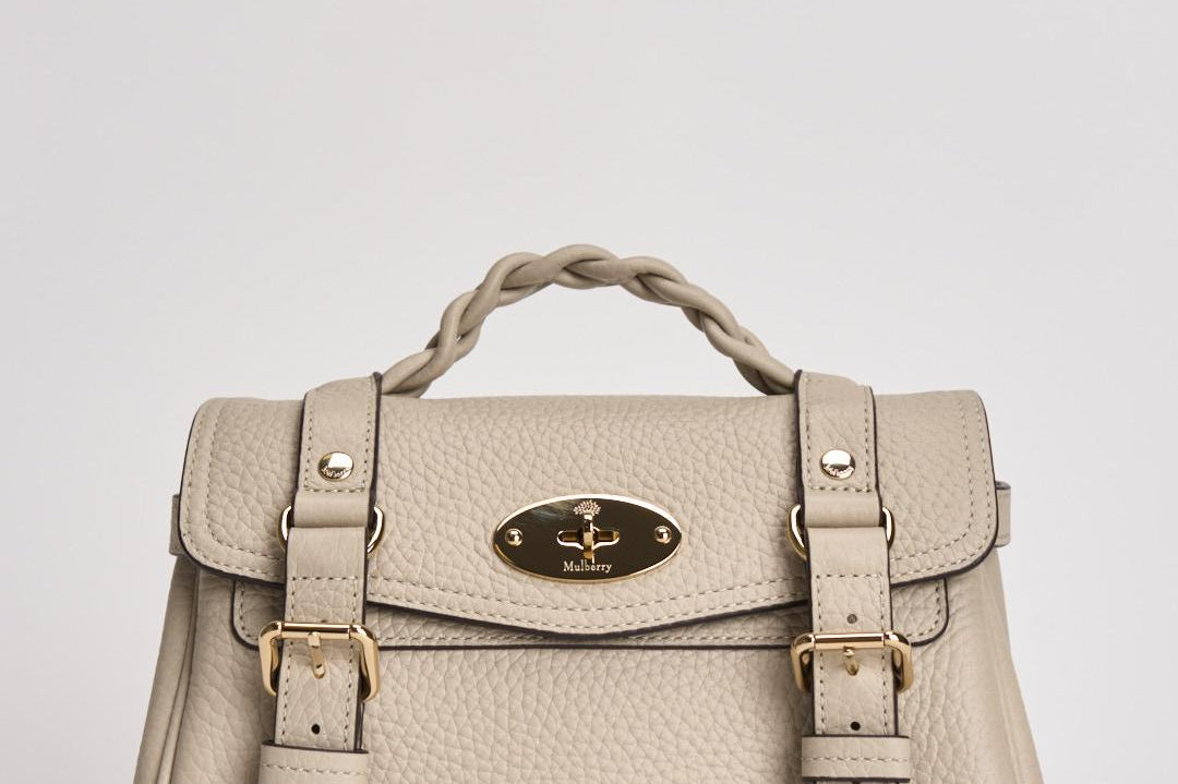 Borsa donna mini Alexa avorio RL6595 W160 MULBERRY 