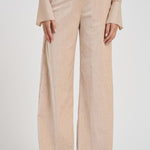 Pantalone a vita alta in velluto 14044 3090JUTA FORTE FORTE 