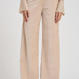 Pantalone a vita alta in velluto 14044 3090JUTA FORTE FORTE 