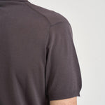 Polo uomo in maglia grigio antracite M060526 197 ACCADEMIE TESSILI 