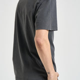 T-shirt uomo con stampa grigio antracite GMP01220 P00067160318 GOLDEN GOOSE 