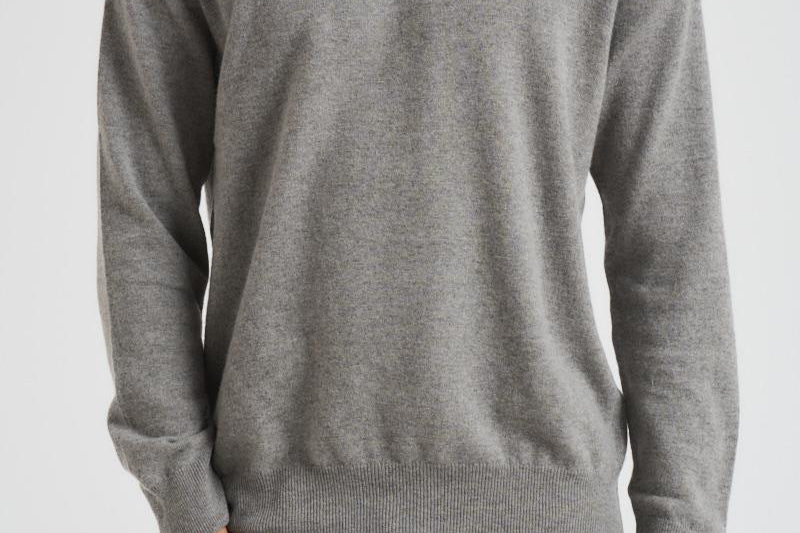 Maglia uomo girocollo grigia chiara 710974148 002 RALPH LAUREN 