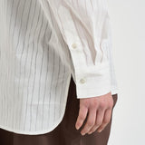 Camicia donna a  righe bianca BLUM PORCELAIN IRO 