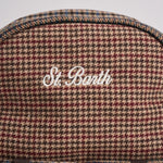 Zaino uomo pied de poule marrone CODY PIED DE POULEMIX MC2 SAINT BARTH 