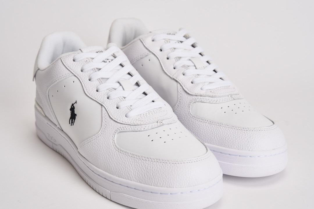 Sneakers uomo bianca con logo 809891791 009 RALPH LAUREN 