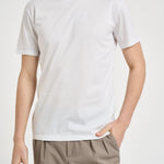 T-shirt uomo girocollo bianca SH000760 BIANCO ACCADEMIE TESSILI 