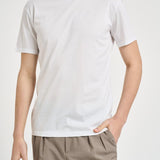 T-shirt uomo girocollo bianca SH000760 BIANCO ACCADEMIE TESSILI 