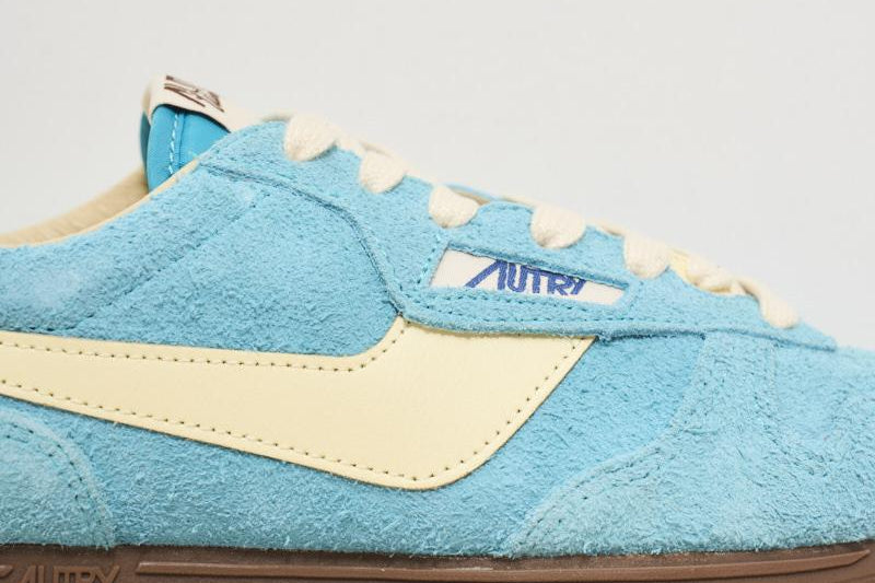 Sneakers donna Windspin in suede celeste SLWU B17 AUTRY 