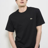 T-shirt uomo regular girocollo nero TH7318 031 LACOSTE 