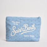 Pochette donna Aline sangallo celeste ALINESANGALLOL 00549L MC2 SAINT BARTH 