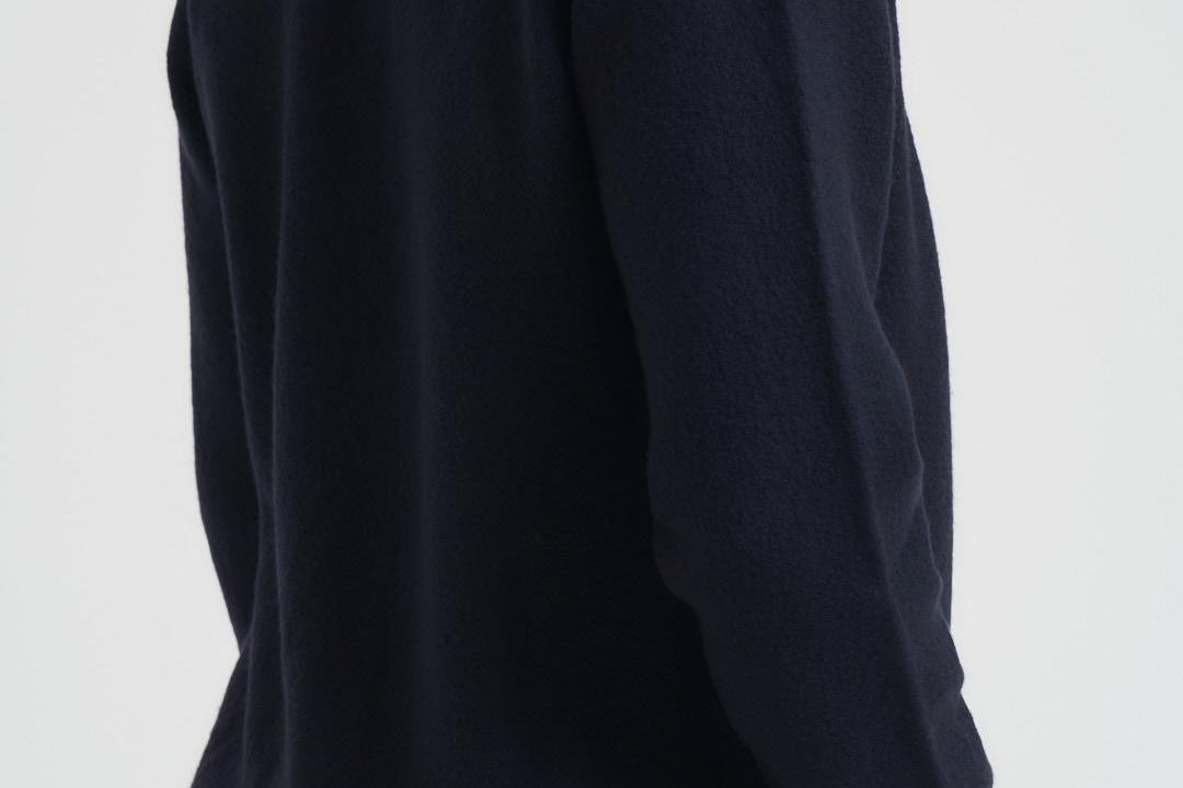 Cardigan Sarichard dritto in lana uomo blu M25300038 SALUTE SAMSØE SAMSØE 