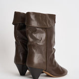 Stivali donna in pelle testa di moro BO0188FA C1A19S50DZ ISABEL MARANT 