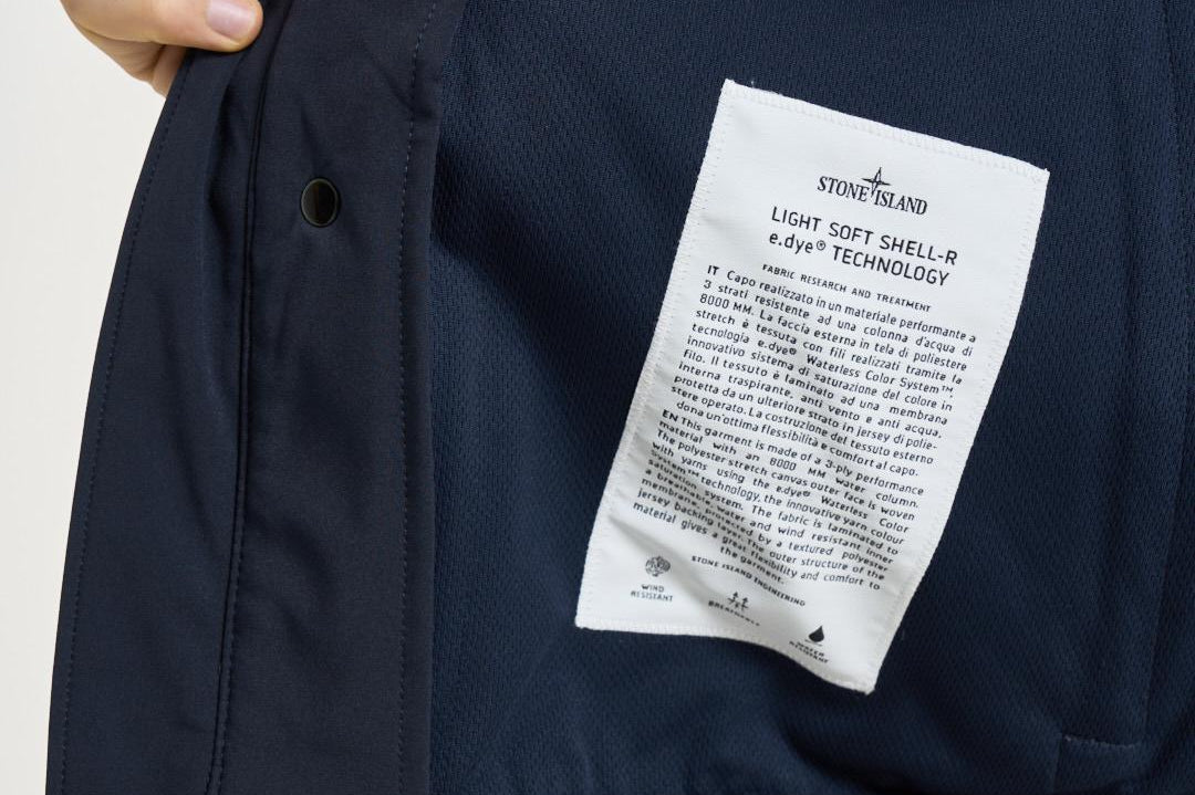 Giacca uomo con cappuccio blu 4100118 S0A22V0020 STONE ISLAND 