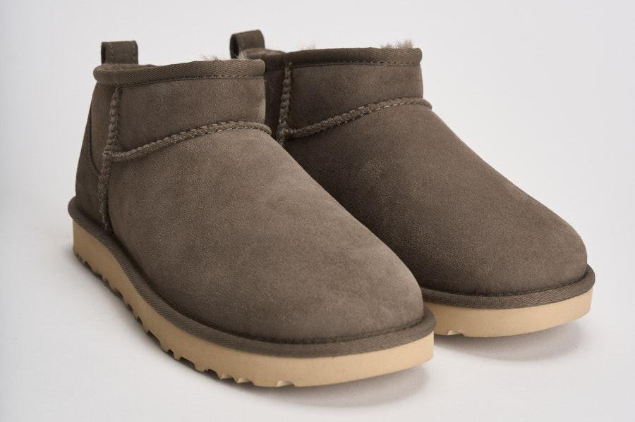 Stivale donna classic Ultra mini tortora 1116109 DDRG UGG 
