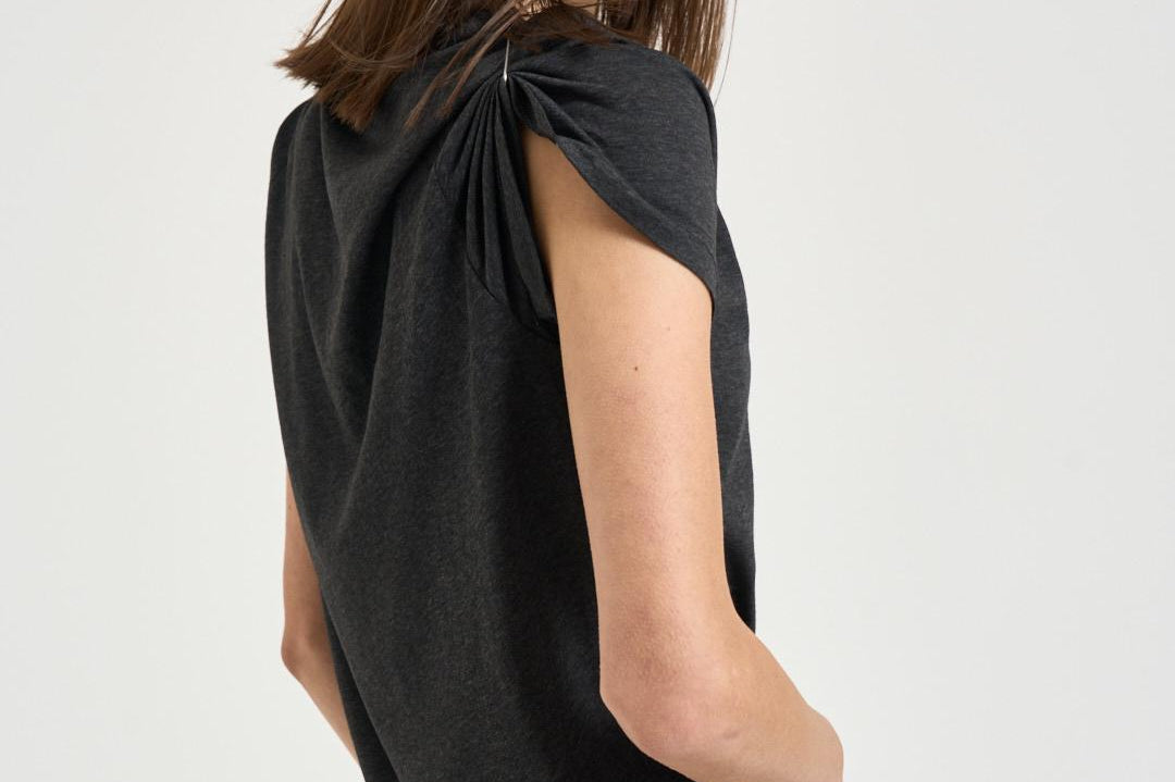 T-shirt donna Zelna antracite TS0157FA D1N05E02AN MARANT ETOILE 