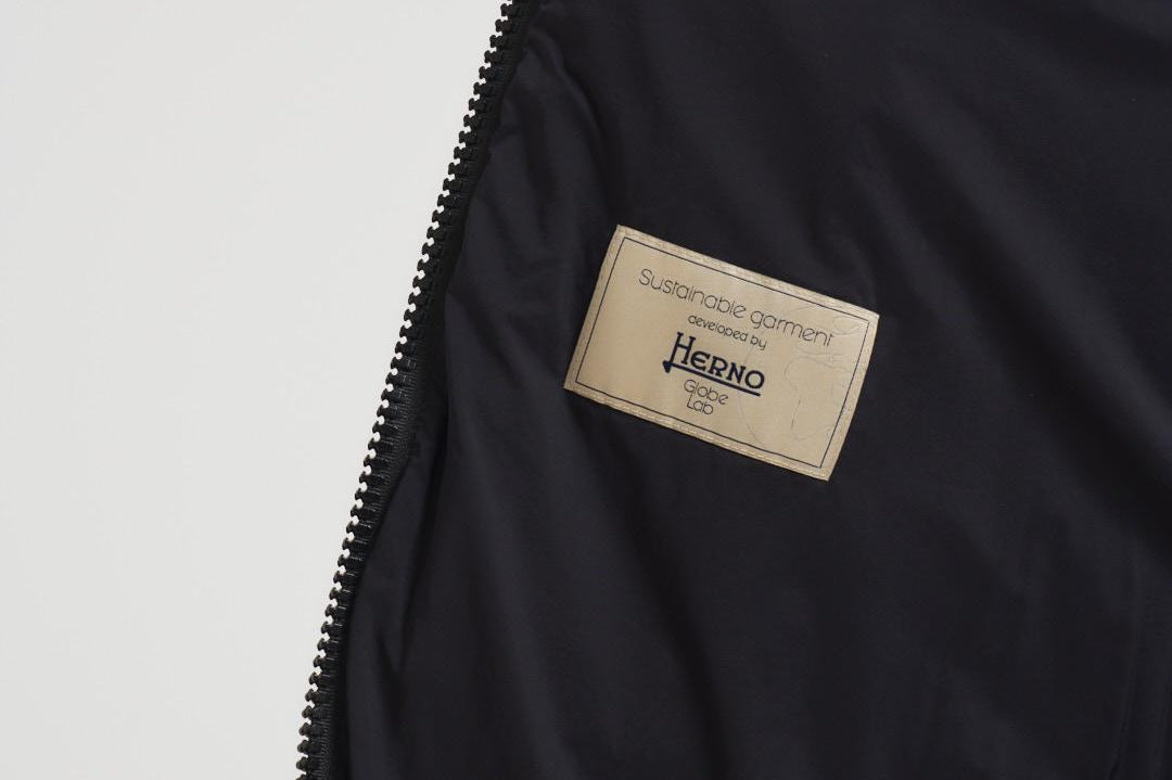 Piumino donna midi trapuntato nero PI001959D 9300 HERNO 