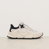Sneakers uomo bianche nere 0N01U MESHOFFWHITE FLOWER MOUNTAIN 