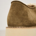 Mocassino uomo in suede nocciola PAGANINI OLIVA MAZE 