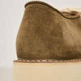 Mocassino uomo in suede nocciola PAGANINI OLIVA MAZE 