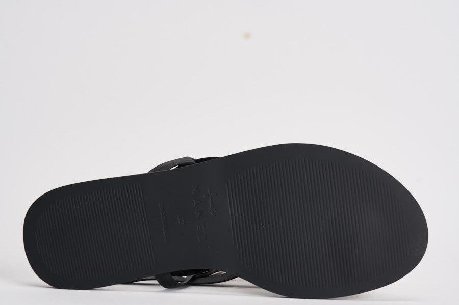 Sandali infradito donna neri I1.5Y0 BLACKCROSSOVER MANEBI' 