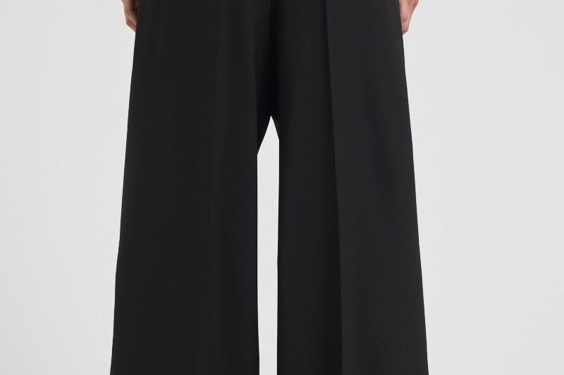 Pantalone donna wide leg nero D232492 LILIUXY013NERO P.a.r.o.s.h. 