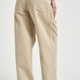 Pantalone donna beige a vita alta PA0634FA D1G04E90BE MARANT ETOILE 