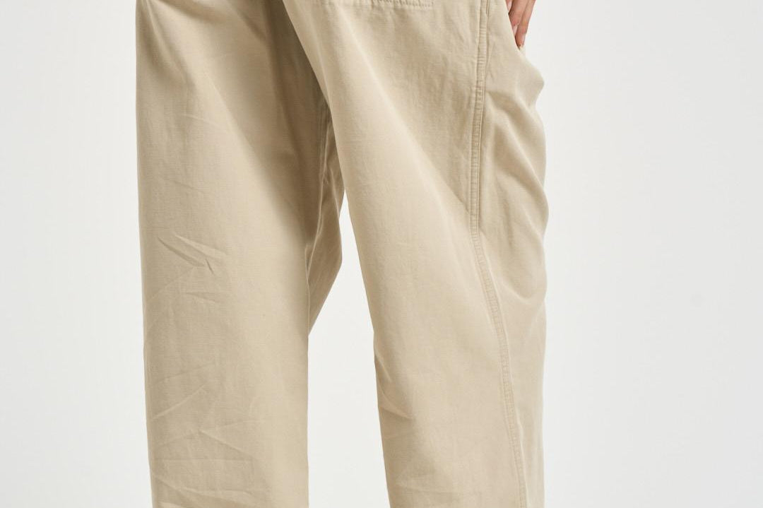 Pantalone donna beige a vita alta PA0634FA D1G04E90BE MARANT ETOILE 