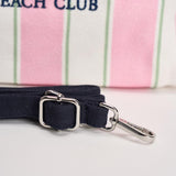 Borsa donna colette a righe rosa e bianca COLETTE 02598L MC2 SAINT BARTH 