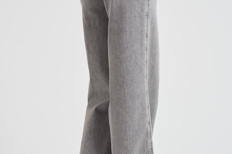 Jeans donna a palazzo in denim grigio 7UG20C66 U71BG 7 for all Mankind 
