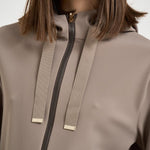 Giacca donna corta impermeabile tortora GI311D 134552600 HERNO 