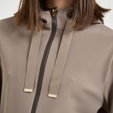 Giacca donna corta impermeabile tortora GI311D 134552600 HERNO 