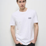T-shirt uomo girocollo bianca GMP01220 P00087910283 GOLDEN GOOSE 