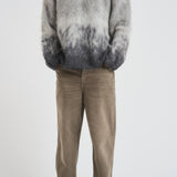 Maglione uomo con sfumatura grigio chiaro MLM100214 LIGHTGREY REPRESENT 