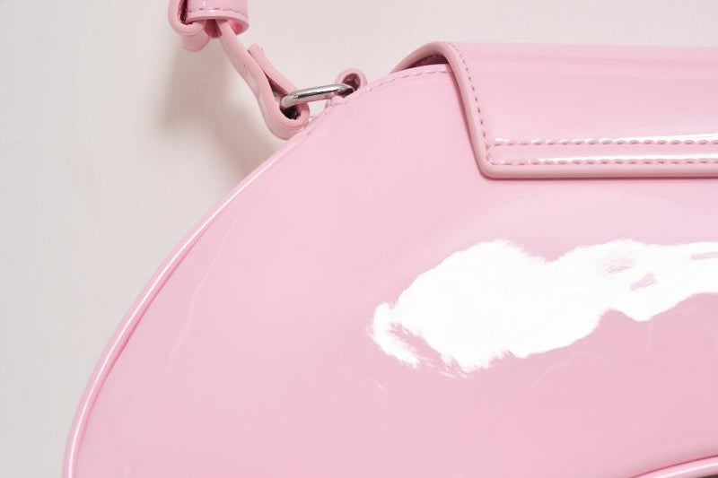 Borsa donna a spalla Play Crossbody rosa lucida X10221 P6255T4192 DIESEL 