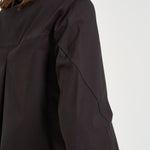 Blusa donna girocollo marrone F6SK06 W18 LIVIANA CONTI 