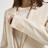 Blazer donna monopetto avorio VE0645FA D1F02I23EC ISABEL MARANT 