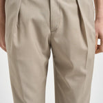 Abito uomo doppiopetto beige GHERIPO 30010843 BRIGLIA 